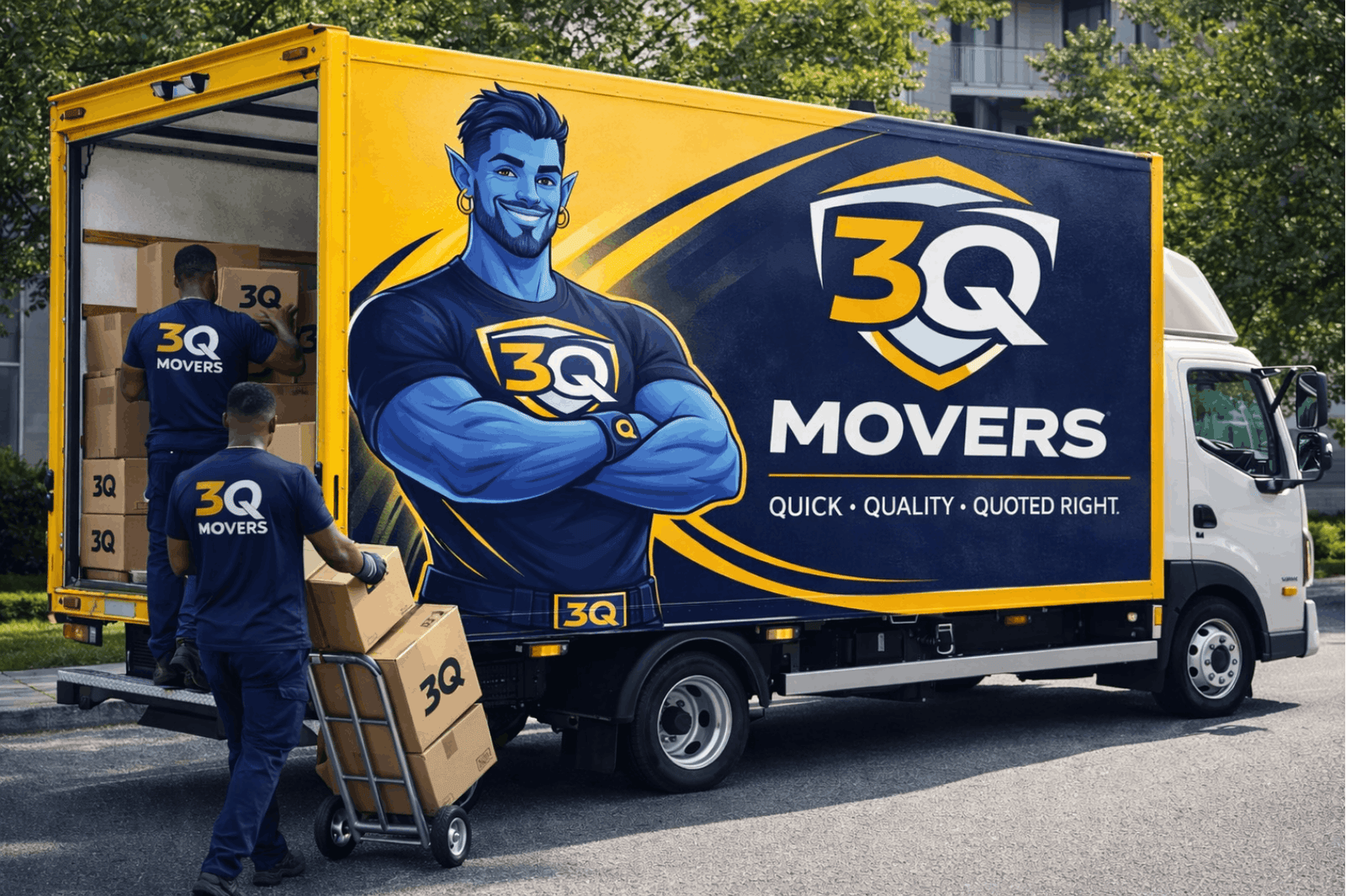 3Q Moving Truck Loading